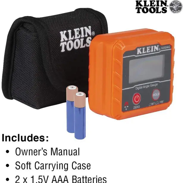 KLEIN DIGITAL ANGLE GAUGE AND LEVEL A935DAG