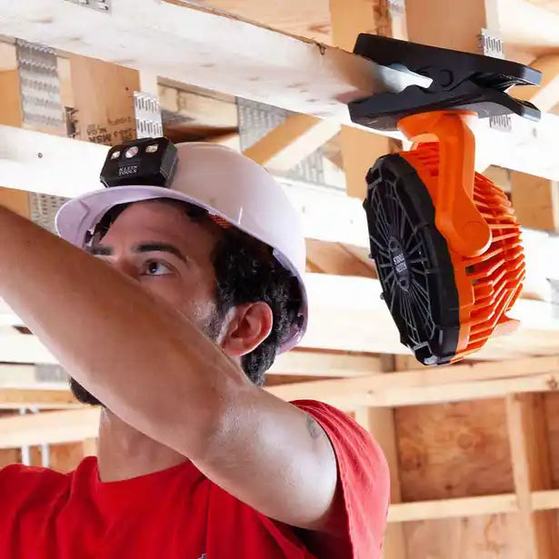 KLEIN 229MM RECHARGEABLE JOBSITE FAN A-PJSFM1