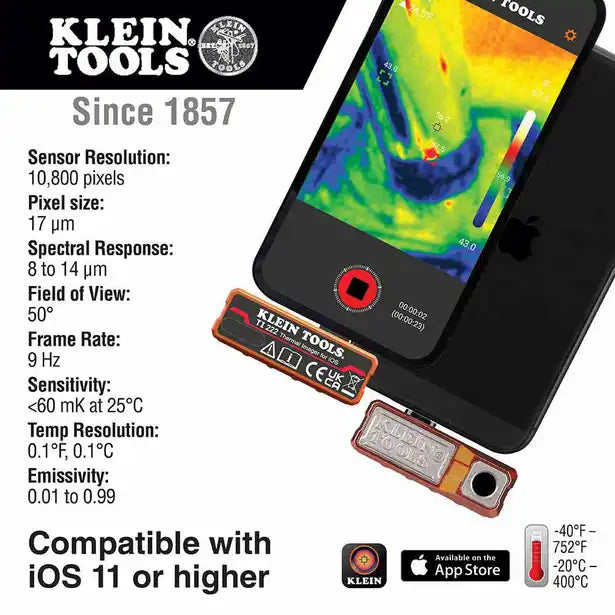 KLEIN THERMAL IMAGER FOR IOS DEVICES A-TI222