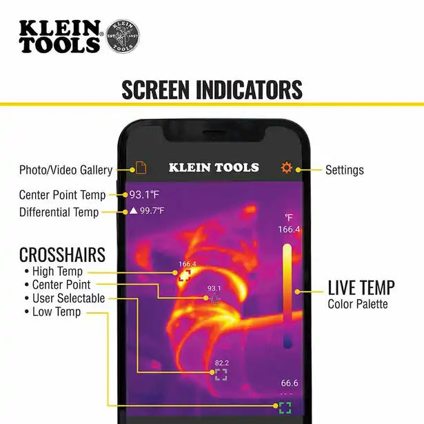 KLEIN THERMAL IMAGER FOR IOS DEVICES A-TI222