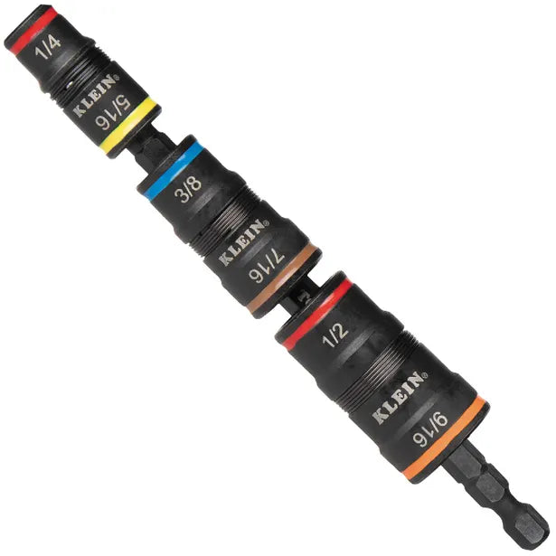 🎁 KLEIN 7 IN 1 IMPACT FLIP SOCKETS A-32933 (15% off)