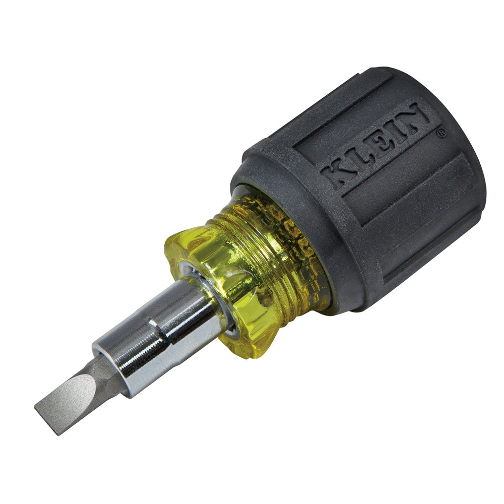 KLEIN STUBBY MULTI-BIT SCREWDRIVER/NUT DRIVER A-32561