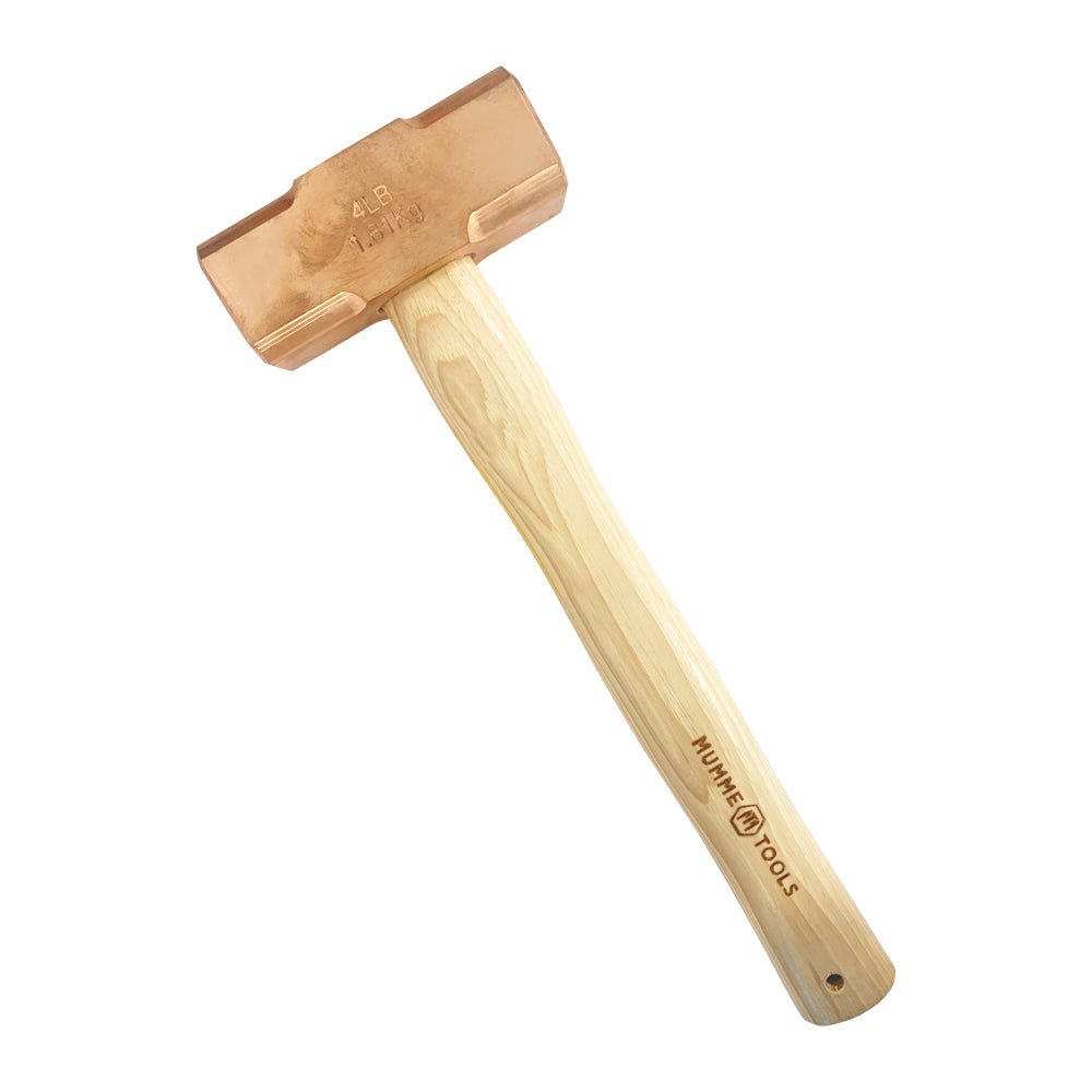 Mumme Tools 5HCH04 4lb Copper Hammer with Hardwood Handle