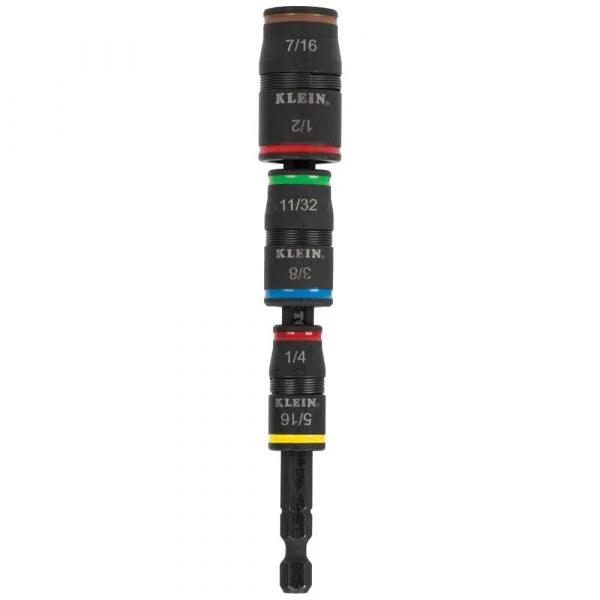 Klein Tools A-32900 7-in-1 Impact Flip Socket Nut Driver / Setter with Handle