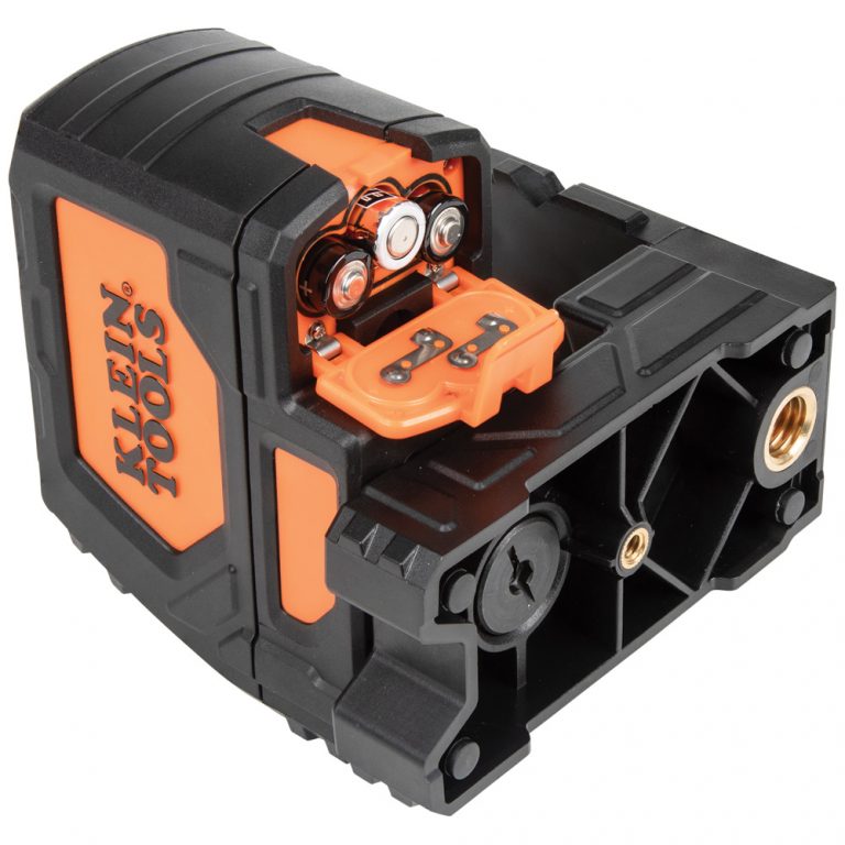 KLEIN Tools A-93LCLG Laser Level, Self-Leveling Green Cross-Line and Red Plumb Spot Dot
