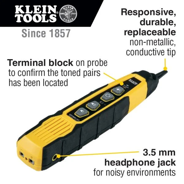 KLEIN Tools A-VDV500-820 Tone & Probe PRO Wire Tracing Kit with Generator