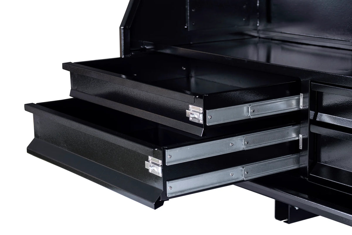 KABoxes 1360 Aluminium Series - 4 DRAWERS (2 Side By Side) & 2 SHELVES
