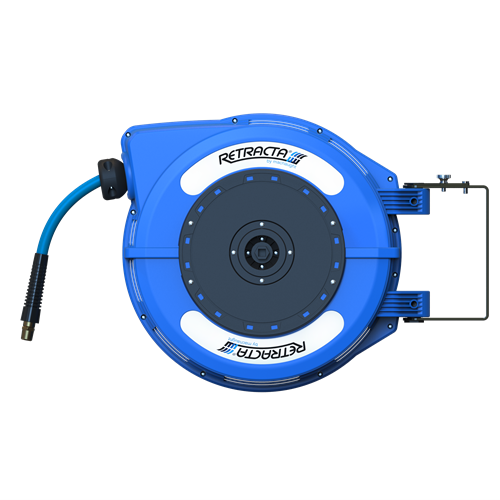 RETRACTA C1 HOSE REEL (BLUE) - AIR/WATER 3/8" X 15M HOSE - C1AW315B-01CB