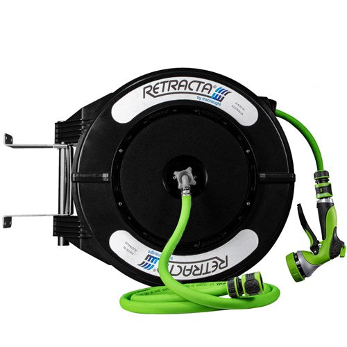 RETRACTA 1/2" x 25m R3 Water Reel Black DR425K-03