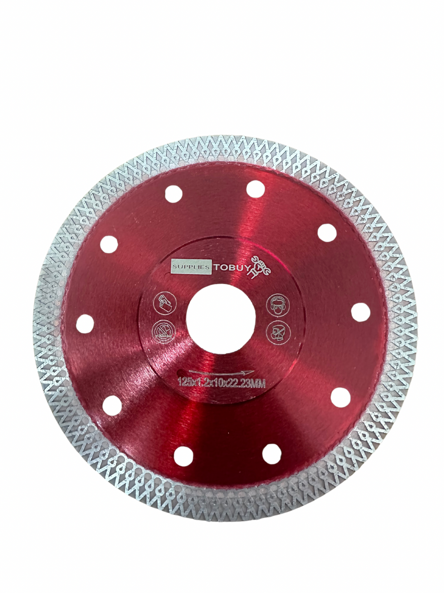 Premium 125x1.2mm Thin Diamond Mesh Blade