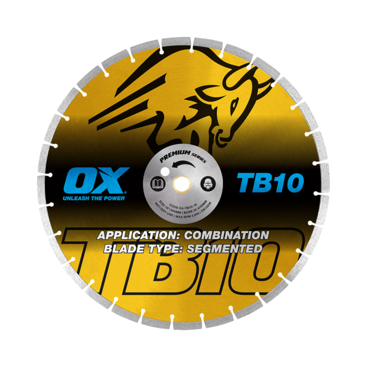 OX Trade Segmented Abrasive Diamond Blade OX-TB10