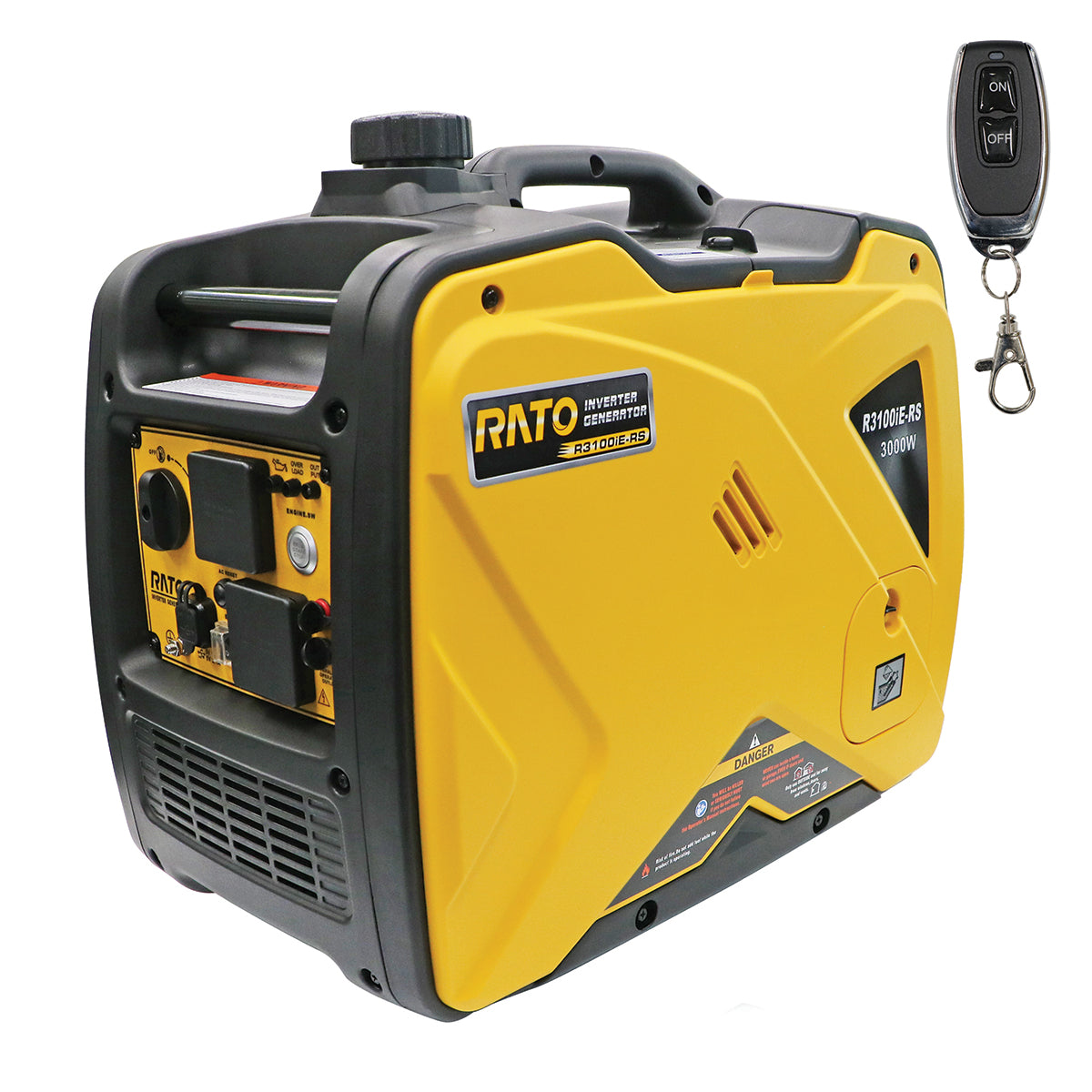 RATO 3.3kw Inverter Generator Remote Start R3100iE-RS