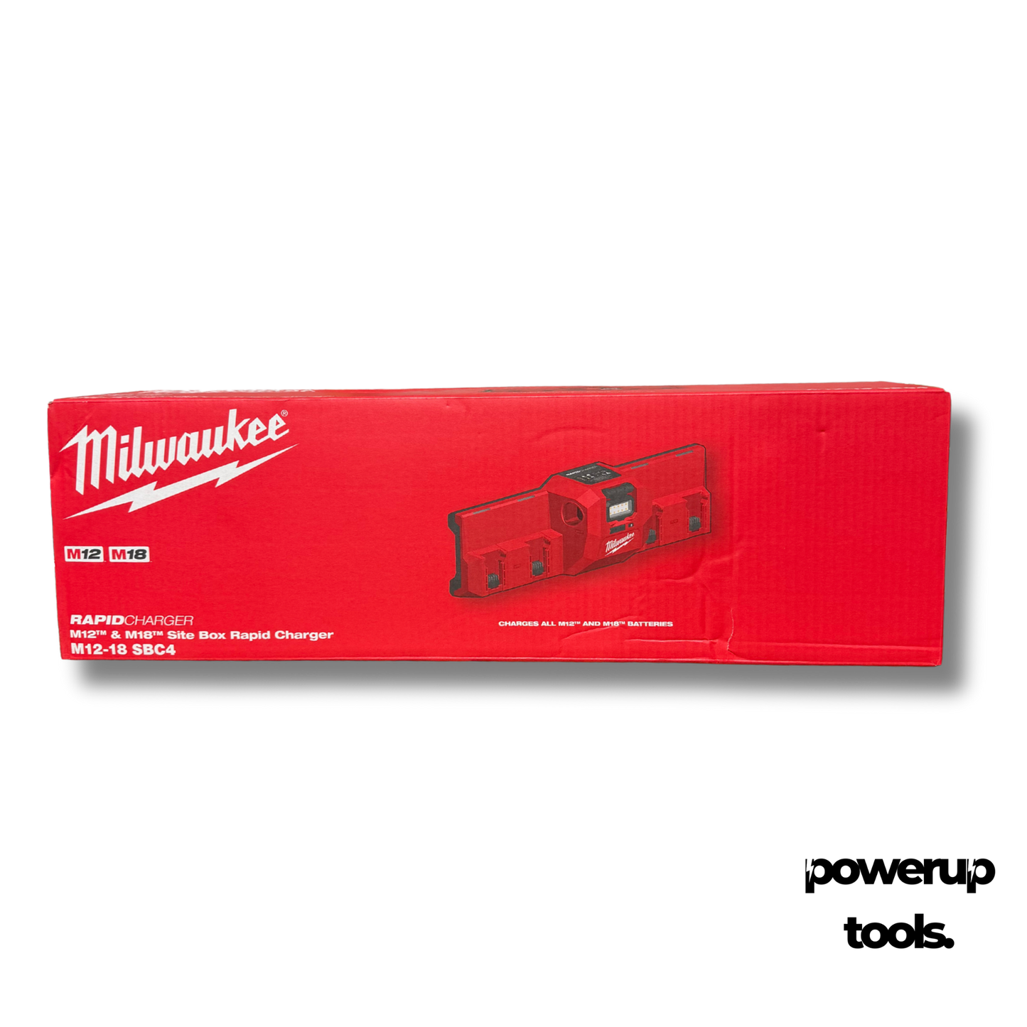 MILWAUKEE 12V & 18V Site Box Rapid Charger M12-18SBC4