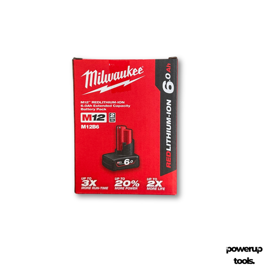 Milwaukee 12V 6.0Ah Lithium-Ion Battery M12B6
