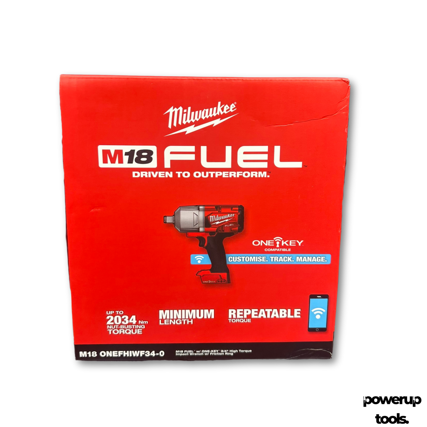Milwaukee 18V Brushless 3/4" Impact Wrench Skin M18ONEFHIWF34-0