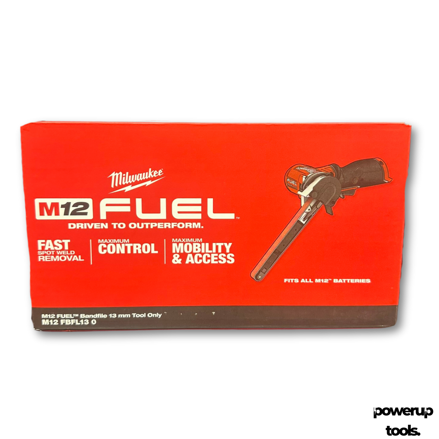 Milwaukee 12V Brushless 13mm Bandfile – Skin Only