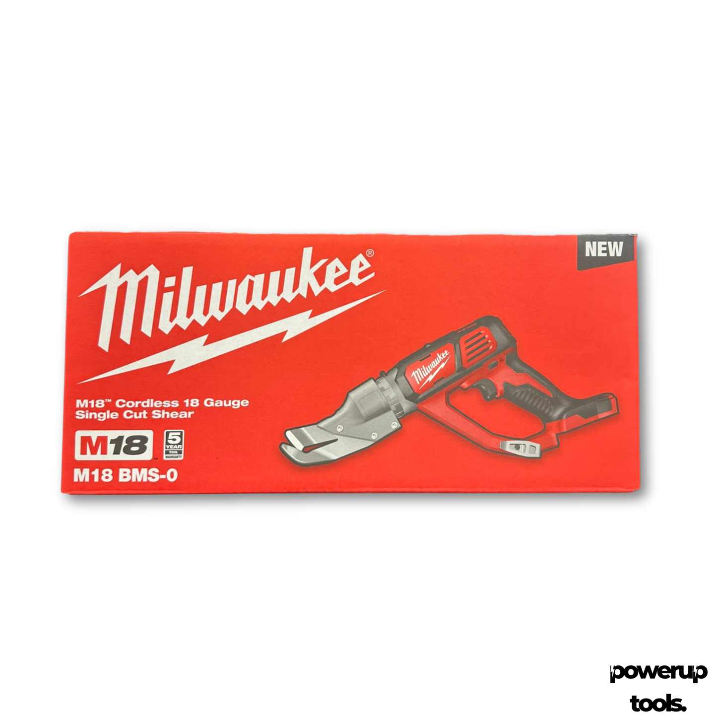Milwaukee 18V Cordless Metal Shears – Skin Only M18BMS0