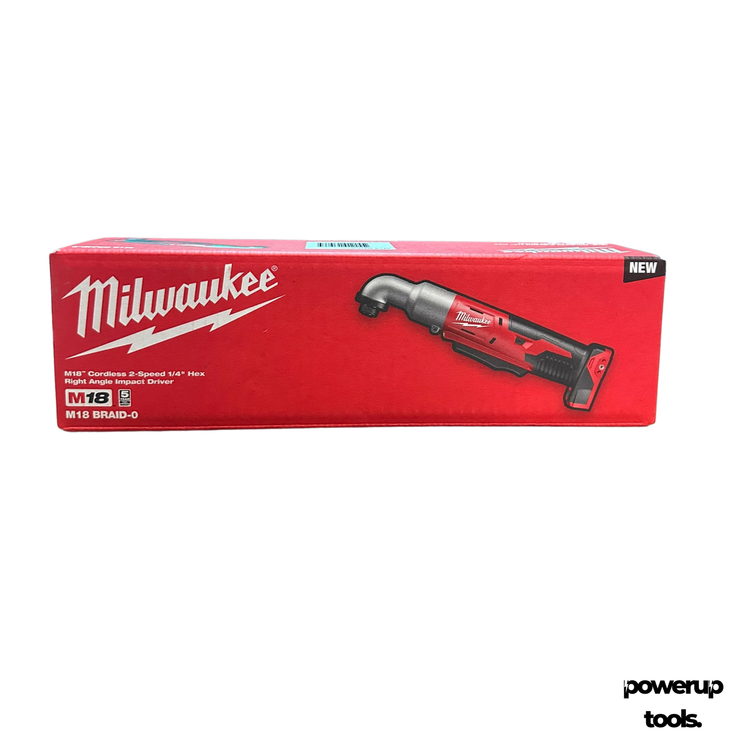 Milwaukee 18V Right Angle Impact Driver – Skin Only M18BRAID-0