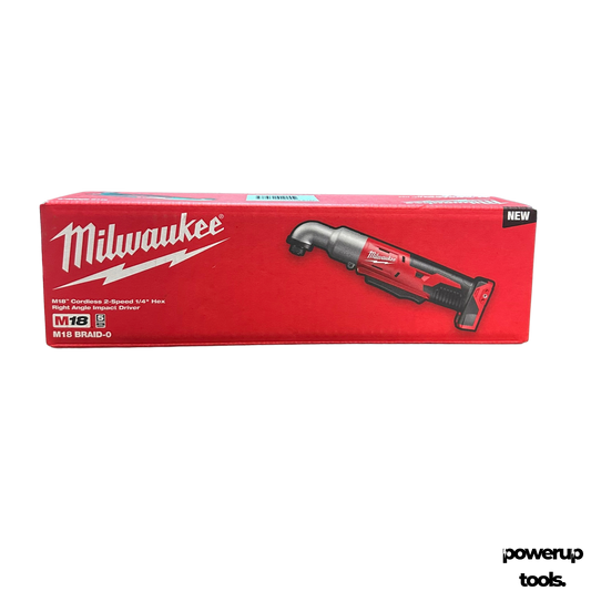 Milwaukee 18V Right Angle Impact Driver – Skin Only M18BRAID-0