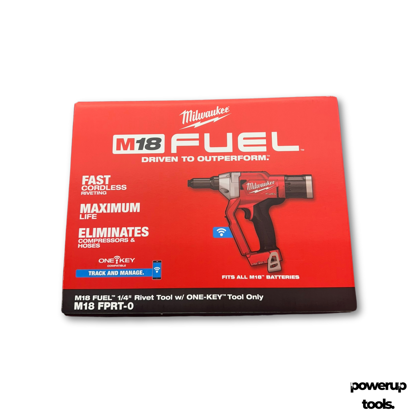 Milwaukee 18V 1/4" Rivet Tool – Skin Only M18FPRT-0
