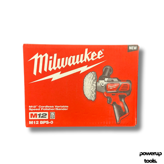 Milwaukee 12V Compact Dual-Mode Sander/Polisher – Skin Only M12BPS0