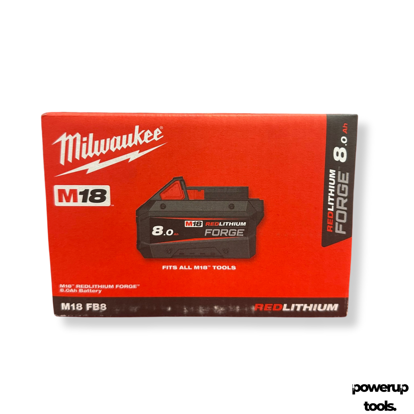 Milwaukee 18V 8.0Ah High Output Lithium-Ion Battery - M18FB8