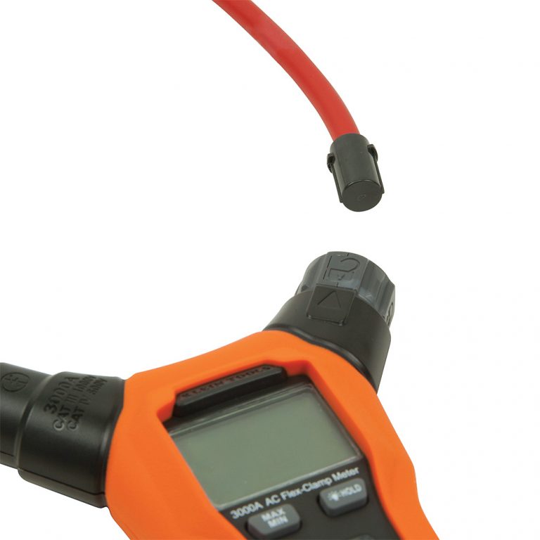 KLEIN Tools A-CL150 Clamp Meter, Digital AC Electrical Tester with 45.7cm Flexible Clamp
