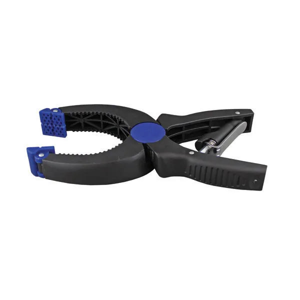 ITM TRADEMASTER QUICK RELEASE HAND CLAMP, PLASTIC WITH RUBBER PADS 75MM TC-109