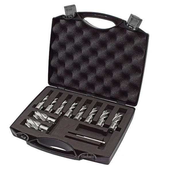 HOLEMAKER SILVER SERIES SET, METRIC SHORT 12, 13, 14, 16, 17, 18, 20, 22, 24, 26mm & PIN ASSET-B