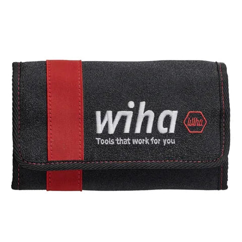 WHIA 14 PIECE TORQUE SCREWDRIVER SET, 0.8 TO 5.0NM TORQUE RANGE, INC. FOLDING BAG, VDE 1000V INSULATED