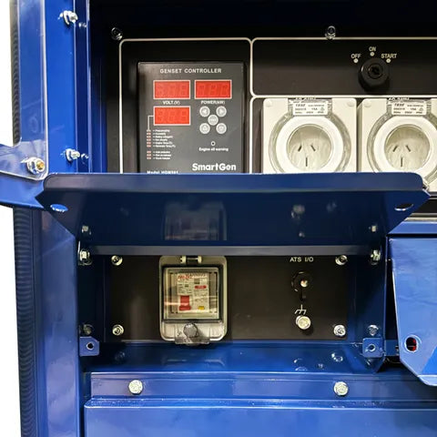 ITM DIESEL GENERATOR SILENT CABINET 12000W PEAK ELECTRIC START