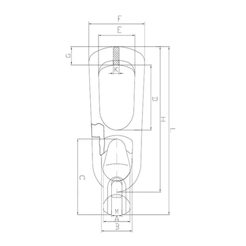 ITM 1.3T Panel Lifter Concrete Lifting Clutch TM9814-00013
