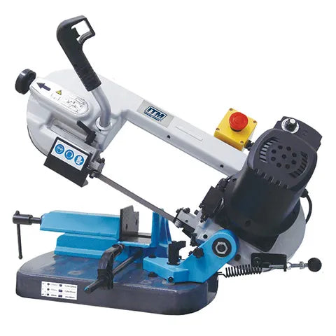ITM PORTABLE BANDSAW, 125MM CAP, SWIVEL HEAD, VARIABLE SPEED 240V