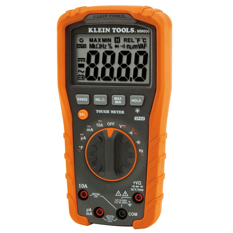 KLEIN Tools A-MM600 Digital Multimeter, Auto-Ranging, 1000V