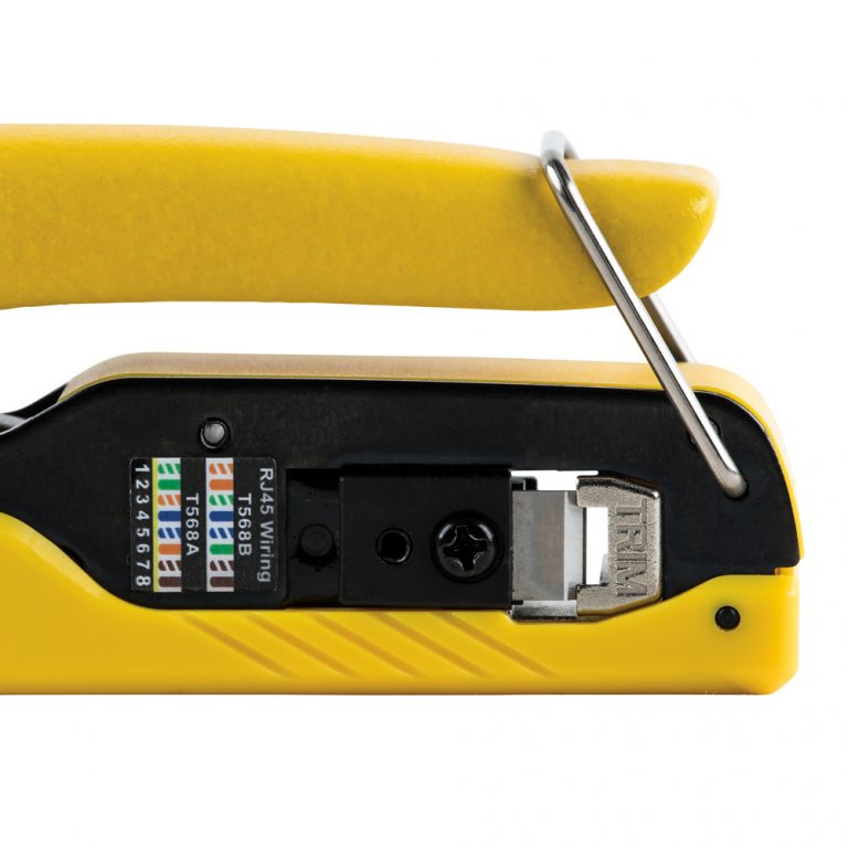 KLEIN Tools A-VDV226-005 Data Cable Crimping Tool for Pass-Thru™, Compact