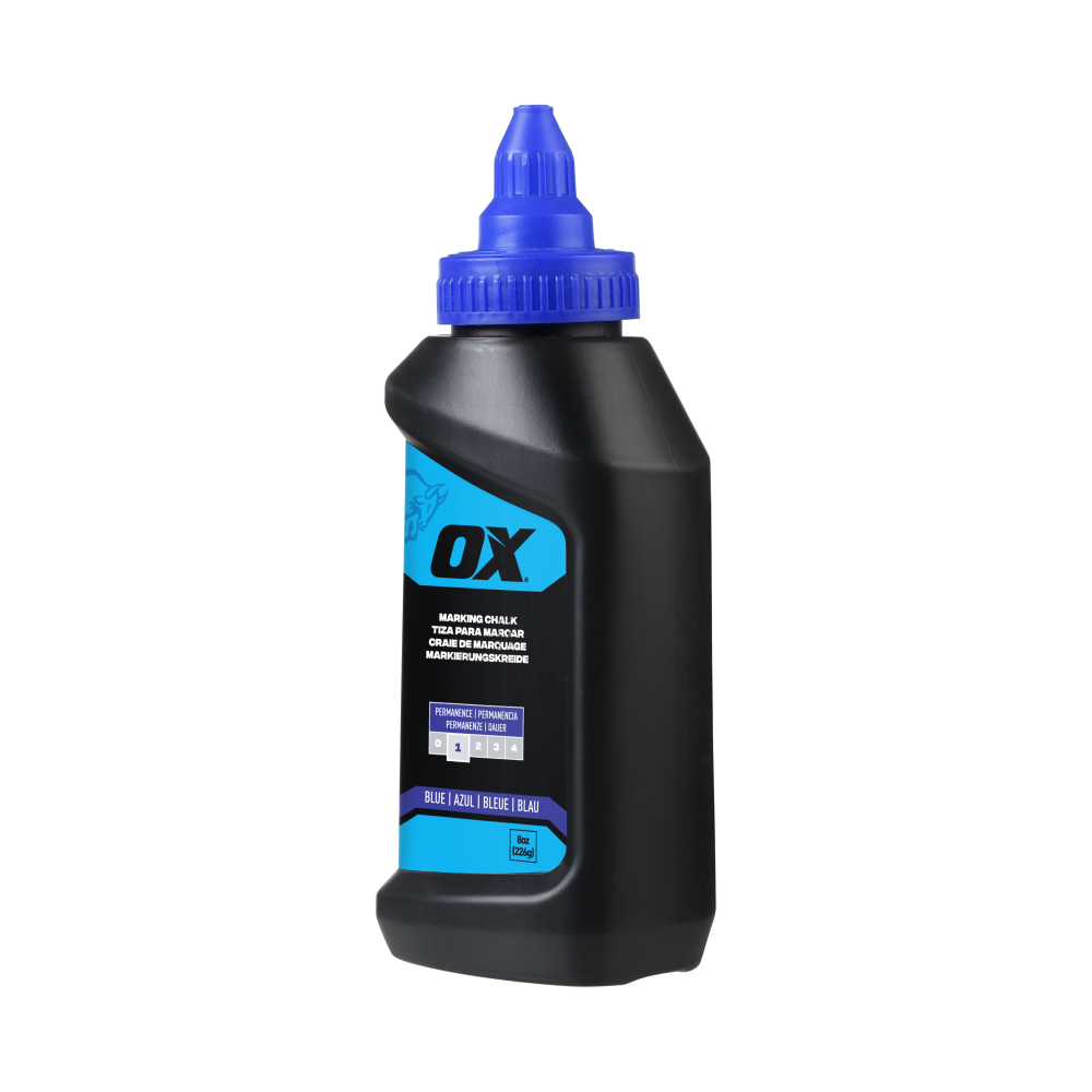 8-Ounce Standard Blue Marking Chalk – Permanence 1 OX-P630802