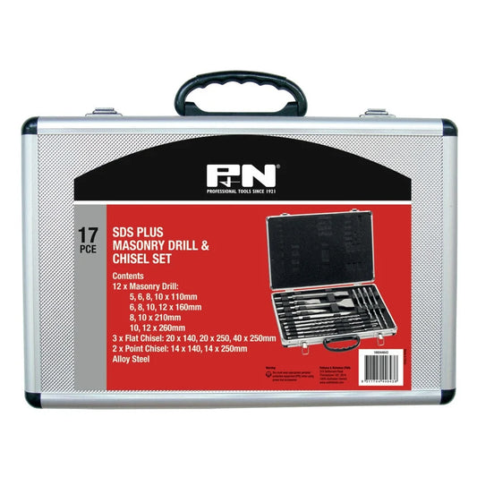 P & N 166044643 by Sutton Tools SDS Plus Masonry Drill & Chisel Set Replaces Frost 92346