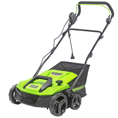 GREENWORKS 1500W 14inch Corded AC Scarifier Dethatcher 2521207AU