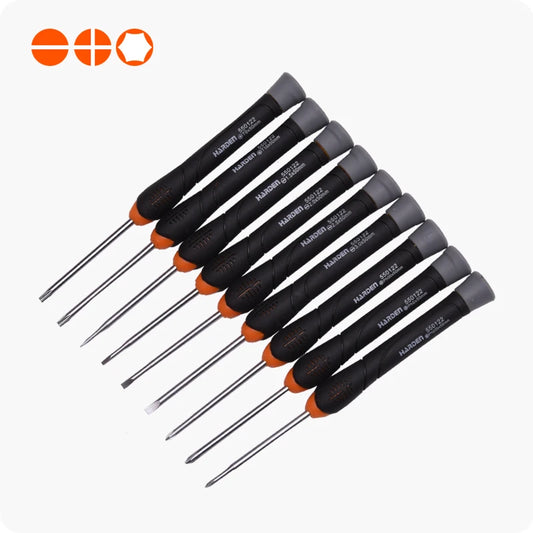 HARDEN PRO CR-V PRECISION SCREWDRIVER SET (9 PCS)