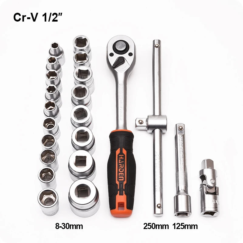 HARDEN PRO TOOLS SET (77 PCS)