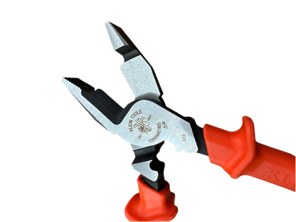 KLEIN TOOLS 200mm 1000V Insulated Grip Length Cross Cut Pliers A-12099AEINS