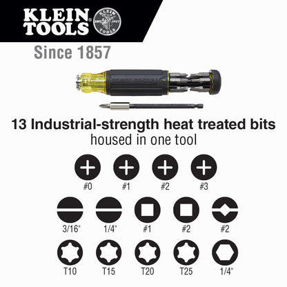 Klein 14-in-1 Multi-Bit Adjustable Length Screwdriver