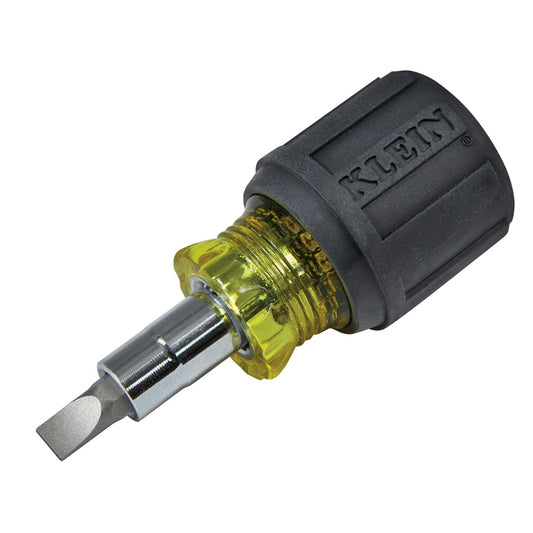 KLEIN STUBBY MULTI-BIT SCREWDRIVER/NUT DRIVER A-32561