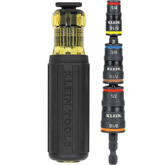 KLEIN 7IN1 IMPACT FLIP SOCKET SET WITH HANDLE A-32910