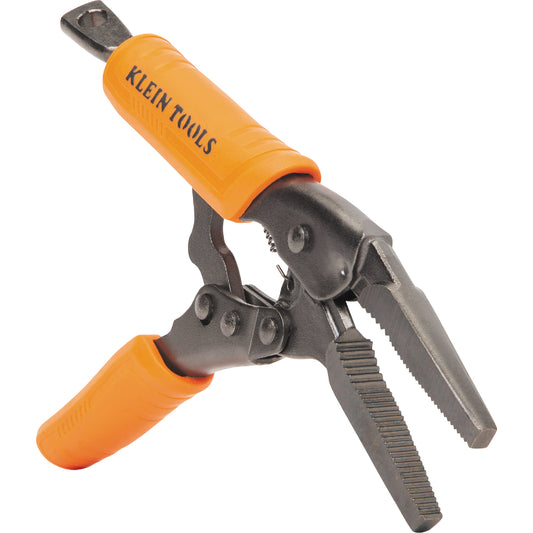 KLEIN LONG NOSE LOCKING PLIERS 6IN A-38611