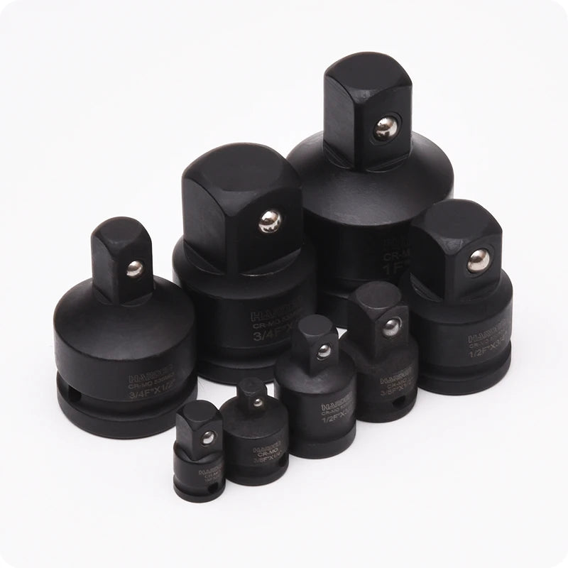 HARDEN SOCKET IMPACT ADAPTOR SET 1/2" (8 PCS)