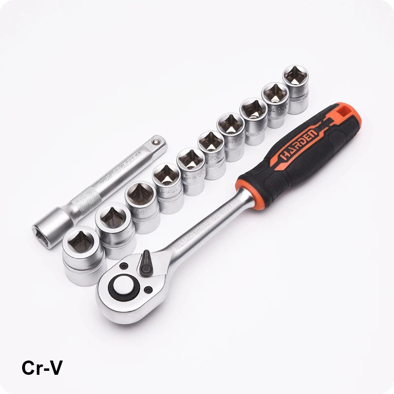 HARDEN PRO SOCKET SET 1/2" (12 PCS)
