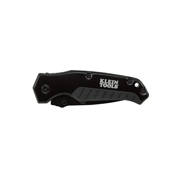 KLEIN Tools A-44220 Pocket Knife, Black, Drop Point Blade