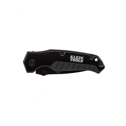 KLEIN Tools A-44220 Pocket Knife, Black, Drop Point Blade
