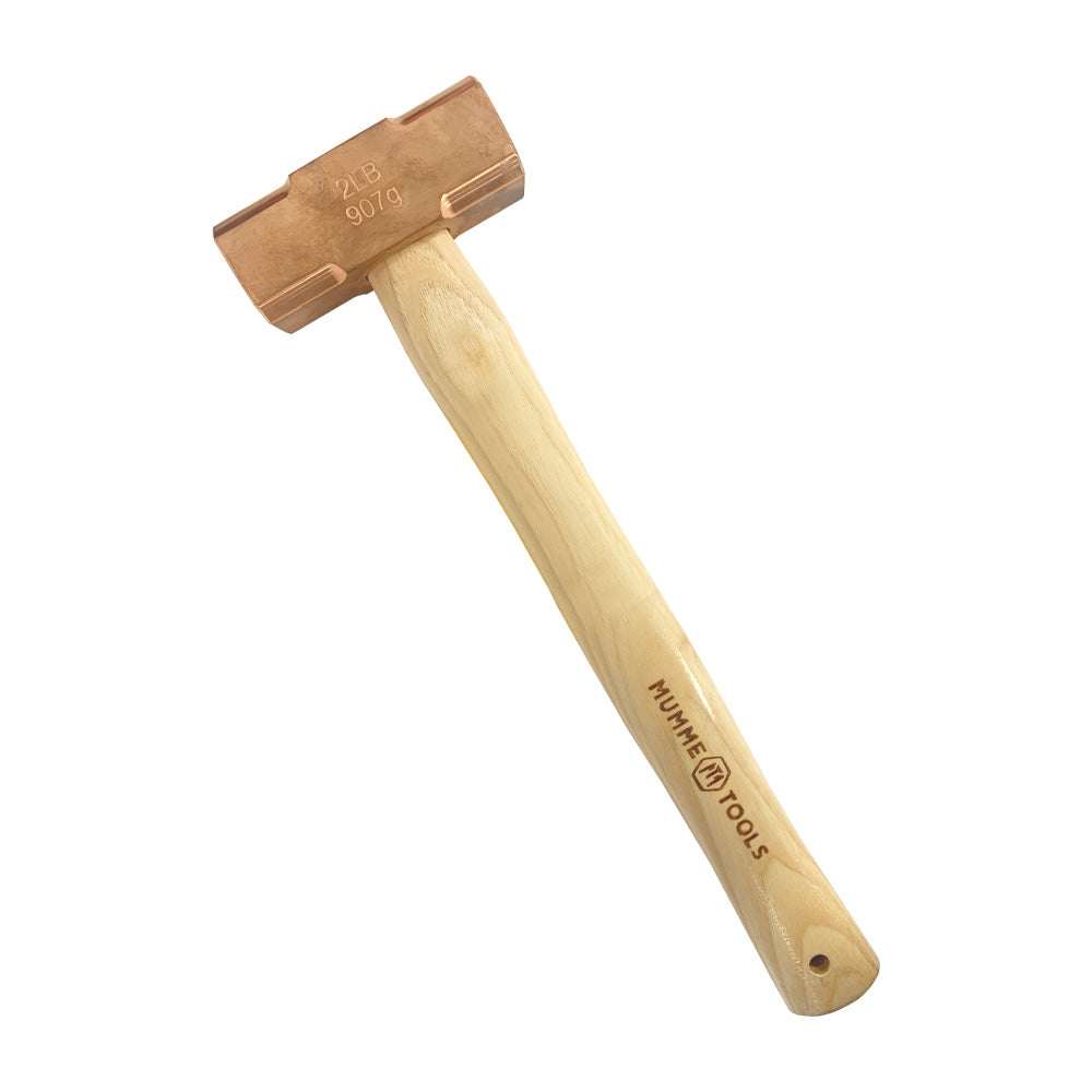 Humbe Tools Mumme Tools 5HCH02 2lb Copper Hammer with Hardwood Handle – Power Up Tools